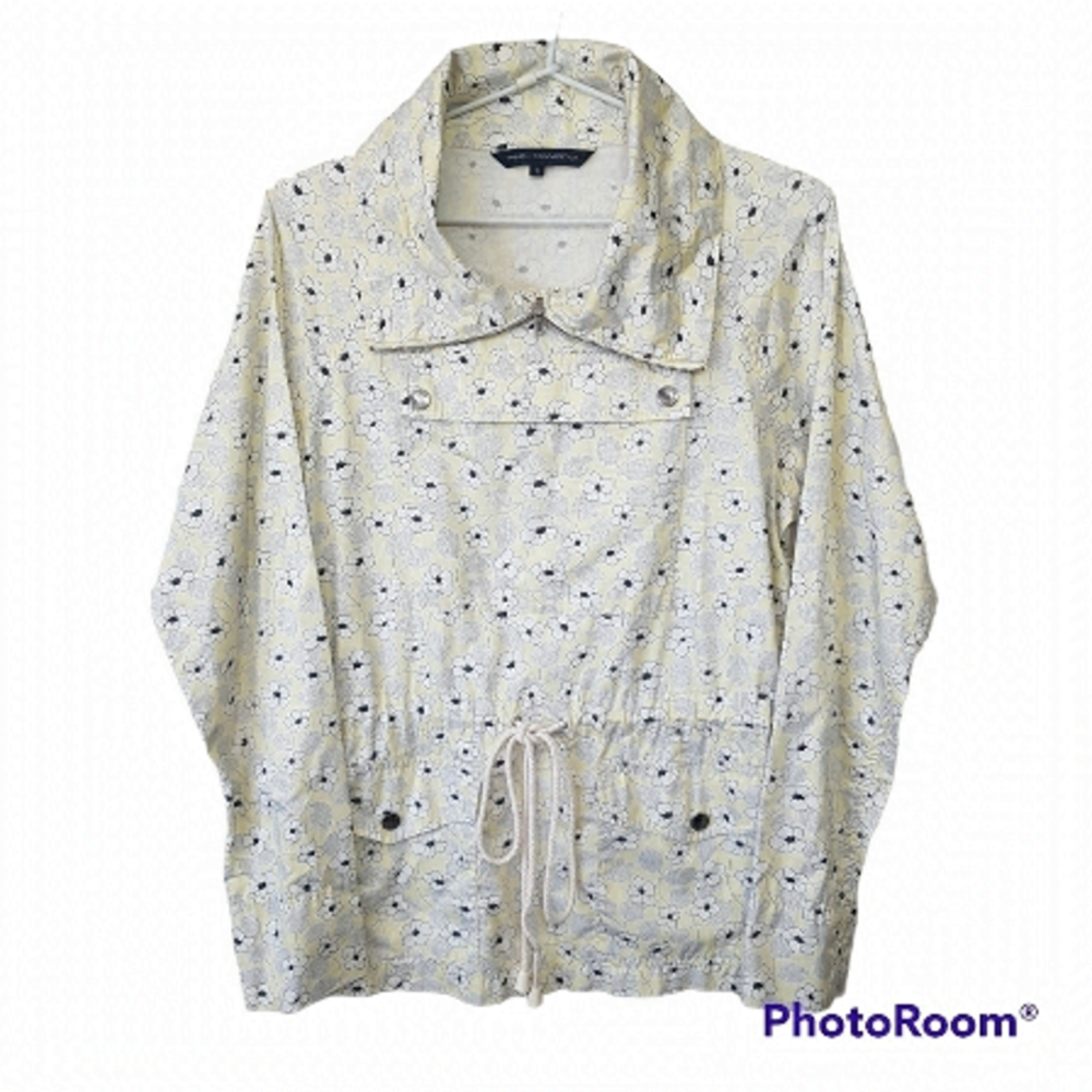 French Connection Lightweight Pullover Floral Spring Jacket